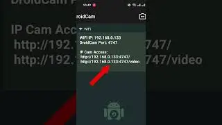 Turn you android phone to camera for OBS Studio 