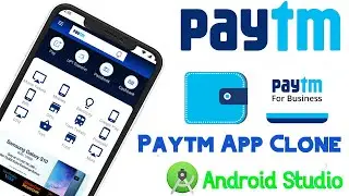 Paytm App Project in Android Studio with Java | Android Shopping App Tutorial | Paytm UI Clone