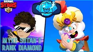 CONSEGUI O MIKE SUNTÃO E AGORA SOU DIAMANTE NA  RANQUEADA DO BRAWL STARS