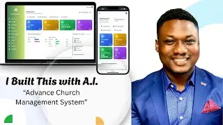 I built this amazing Church Management System with A.I