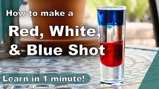 shorties | Red White and Blue Shot