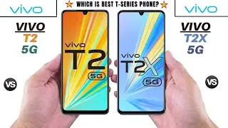 Vivo T2 5G Vs Vivo T2x 5G 🔥🔥🔥  @techcollar