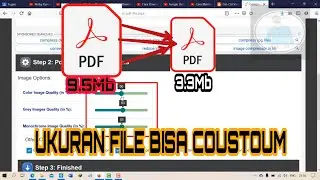 CARA COMPRES FILE PDF !!  BISA COUSTOUM SENDIRI 👍