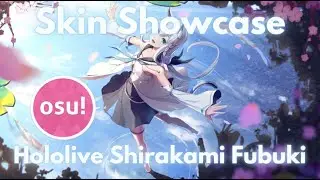 osu! - Hololive Shirakami Fubuki skin showcase
