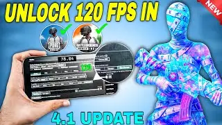 How to Unlock 120 in PUBG/Bgmi 4.1 in 2025 New Update | pubg 120 fps unlock | 120 fps unlock PUBG