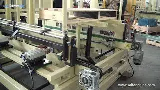 SF9025 vertical stringer pallet nailer with HT stamping