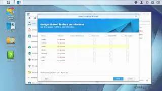 Synology - Creating a User Account and Shared Folder