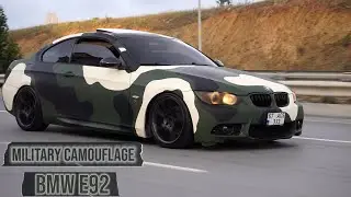 BMW E92 | MILITARY CAMOUFLAGE