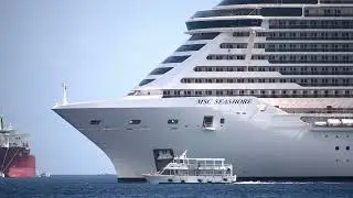 MSC Seashore in the Cayman Islands