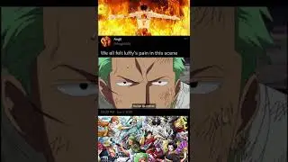 Saddest moment in one piece                                    