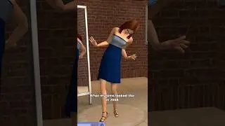 2008 vs 2025 The Sims 2  