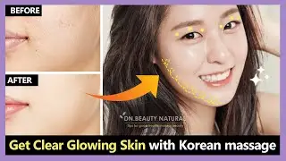 Only 3 minutes!! Get clear glow skin naturally with Korean massage and acupressure points.