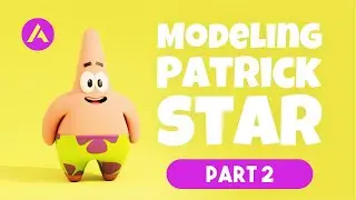 Modeling Character Patrick Star Part 2 (Tutorial Blender)