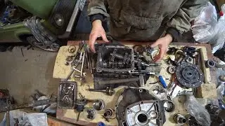 Ремонт КПП НИВА, вылетает четвёртая скорость.