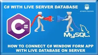 How to Connect C# WinForm Application With Live Server Database