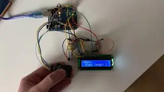 Arduino LCD - Joystick menu