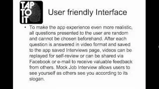 Mock Job Interview
