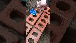 Bricklaying - corner blocks