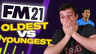FM21 Experiment | OLDEST vs YOUNGEST Players in Football Manager 2021