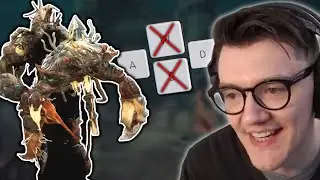 Playing as the crab by ONLY moving sideways | Dead By Daylight Dredge Game