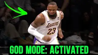 They Made Lebron Mad, So He Activated GOD MODE...