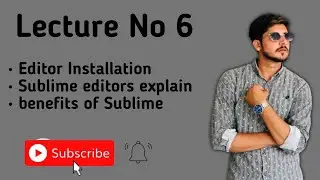 How to install Sublime editors for HTML? complete guide in Hindi/urdu || Global Technical