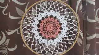 ЛОВЕЦ СНОВ СВОИМИ РУКАМИ ВЯЗАНЫЙ КРЮЧКОМ (ОСНОВА ДЛЯ ЛОВЦА)