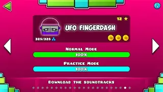 UFO FINGERDASH!!+ SMALL SECRET WAY!! - GEOMETRY DASH 2.1!