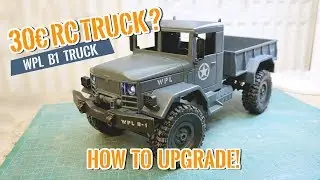 WPL B-1 Upgrade!  |  Servo and ESC  [30€ RC Truck Easy mods]