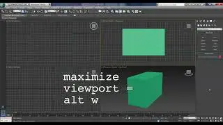 Learning the Viewports in 3DS Max