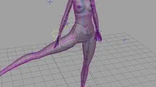 Girl Rig Maya