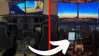 How to start YOUR backyard a320 in less than a minute #planes #a320 #flightsimulator