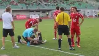 Skonto FC Goalkeeper cussing like idiot