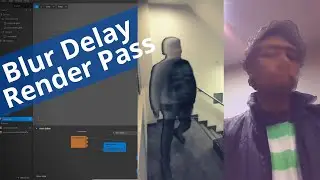 Spark AR Tutorial - Blur Delay with Person Segmentation | Render Pass (En Captions)