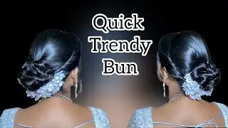 Quick and Trendy Bun || Nayna Savla