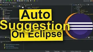 How To Get Auto Suggestion In Eclipse