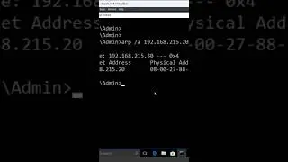 Find MAC address for IP-