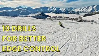 Snowboard Edge Control Drills (RANKED EASY TO HARD)