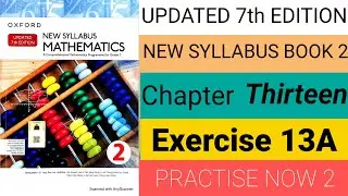 #Oxford Maths Updated 7th Edition #New Syllabus Mathematics Book2 #Practise Now 2 #Page 236