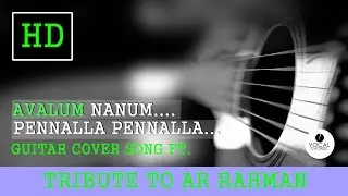 Avalum Nanum Guitar Cover song  (Acham yenbathu madamaiyada.AR Rahman.)2016