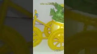 Membuat Sepeda Hias Dari Tali Part 3