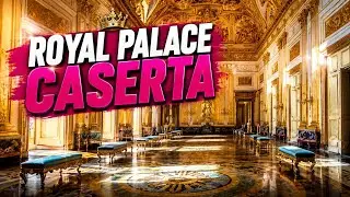 [4k] Royal Palace of Caserta The biggest royal palace in the world | Naples , Italy ( museums )