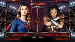 Wonder Woman VS Supergirl  - 1-vs-1 Backstage Brawl