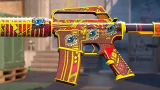 M4A1-S Chantico's Fire Sticker Combos - CS 2