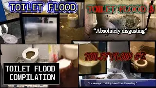 MEGA TOILET FLOOD COMPILATION - SUPER OVERFLOW
