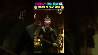 Finally EVIL NUN Ke Horror School 😨 Se Bhaag Gaye 😱😅 | Playing Most Horror Game 🔥 | #shorts #evilnun