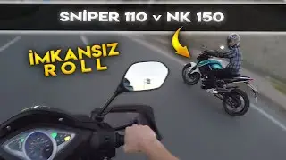 RKS Sniper 110 vs NK 150 | Gazlama, Gezinti, Trafikten kaçış