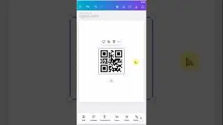 How to make QR code in Canva Mobile 