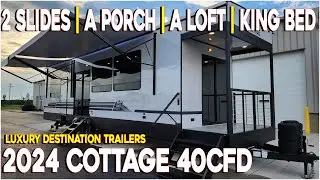 RV Living! 2024 Cottage 40CFD Destination Trailer by Forestriver at Couchs RV Nation a RV Review