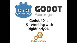 Godot 101 - Part 15: Working with RigidBody2D